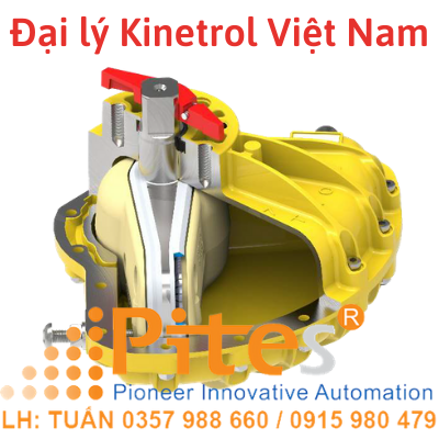 Bộ truyền động khí nén 180 độ Kinetrol - Đại lý Kinetrol Việt Nam