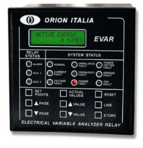 EVAR-5 Line analyzer  Orion Italy Vietnam, Rờ le kỹ thuật số EVAR-5, EVAR-5  Orion Italy Việt Nam, Đại lý  Orion Italy Vietnam 